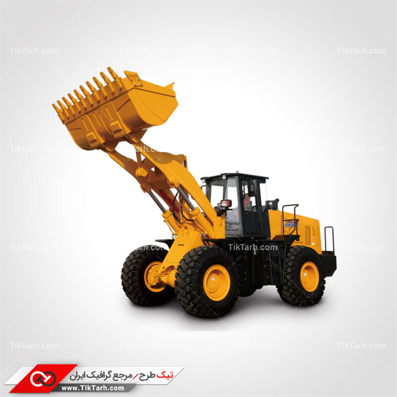 دانلود طرح لایه باز بولدوزر بیل مکانیکی
