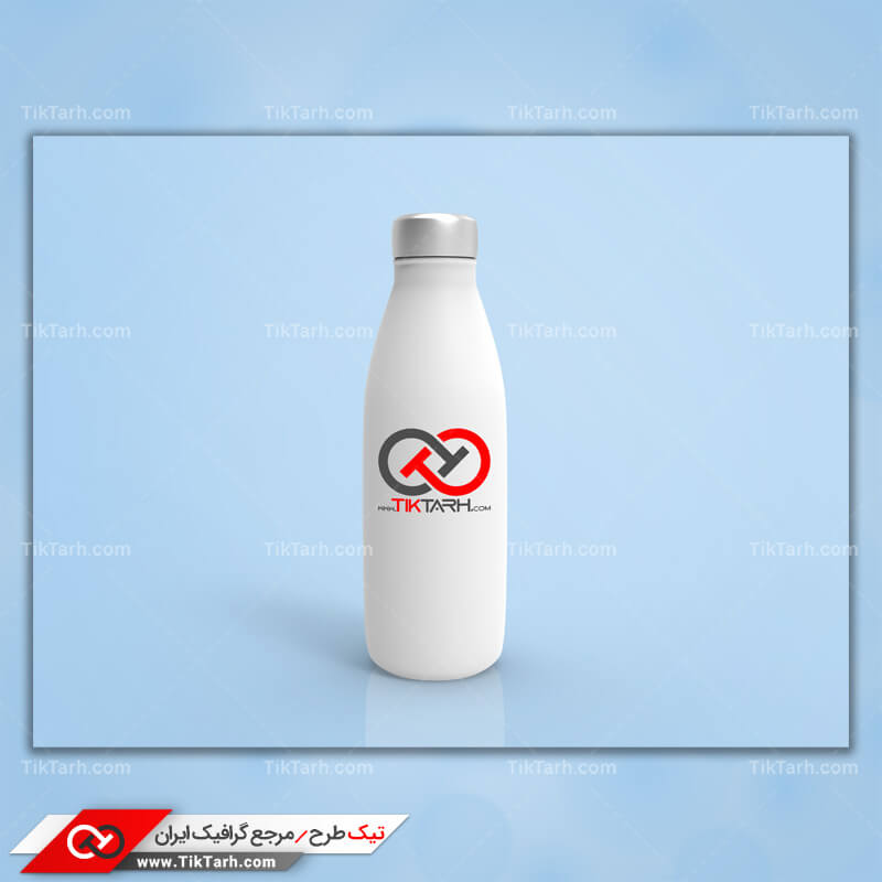 دانلود موکاپ شیر شیشه ای