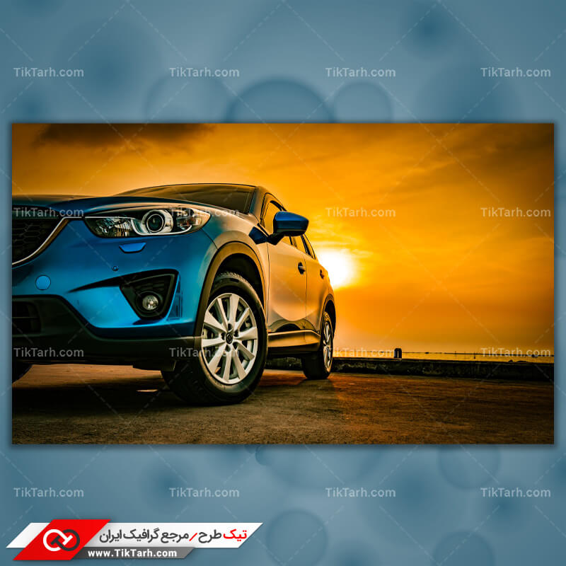 دانلود تصویر با کیفیت اتومبیل اسپرت از نمای جلو