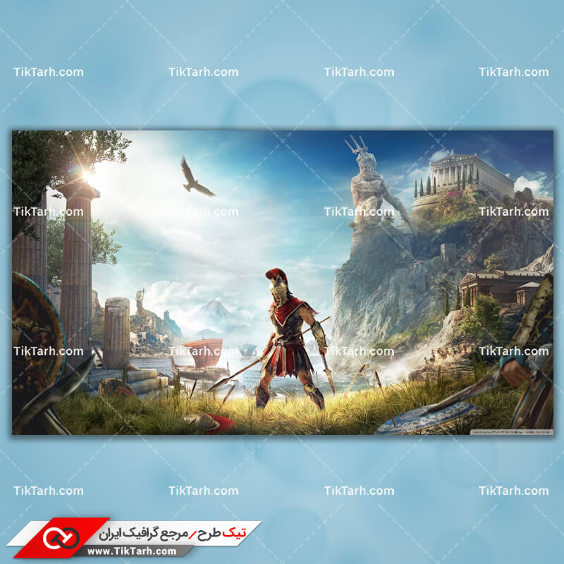 تصویر با کیفیت بازی کامپیوتری assassin's creed odyssey