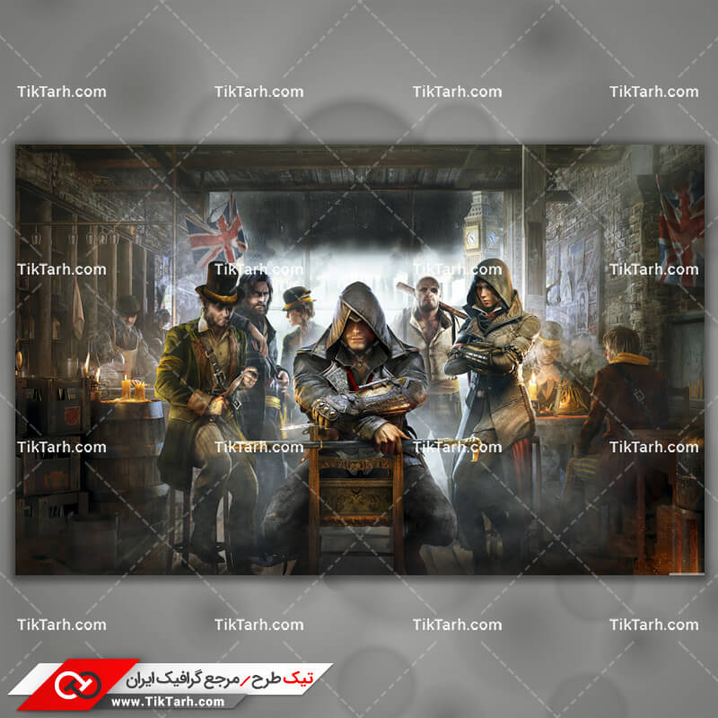 تصویر بسیار با کیفیت بازی assassin's creed syndicate