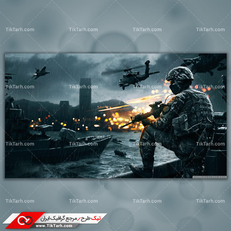 عکس با کیفیت بازی battlefild