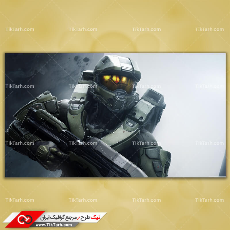 تصویر با کیفیت بازی halo 5 guardians master chife 2015