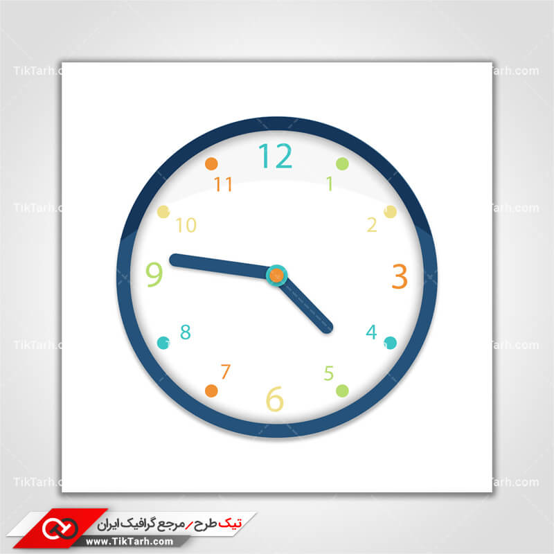 دانلود کلیپ آرت ساعت دیواری