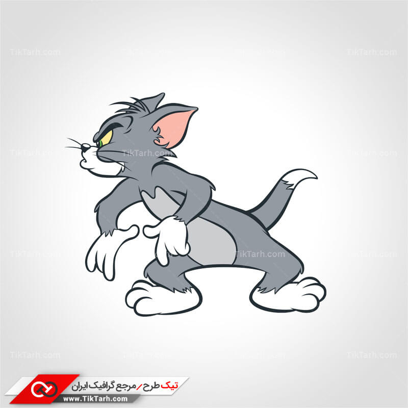 دانلود طرح لایه باز کارتونی تام