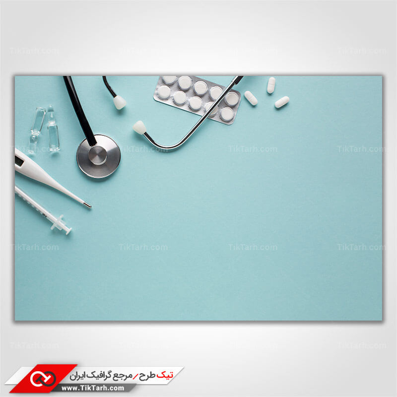 عکس گرافیکی با کیفیت ملزومات پزشکی