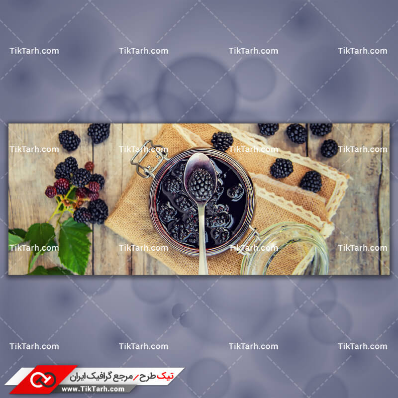 تصویر بسیار با کیفیت مربا شاتوت