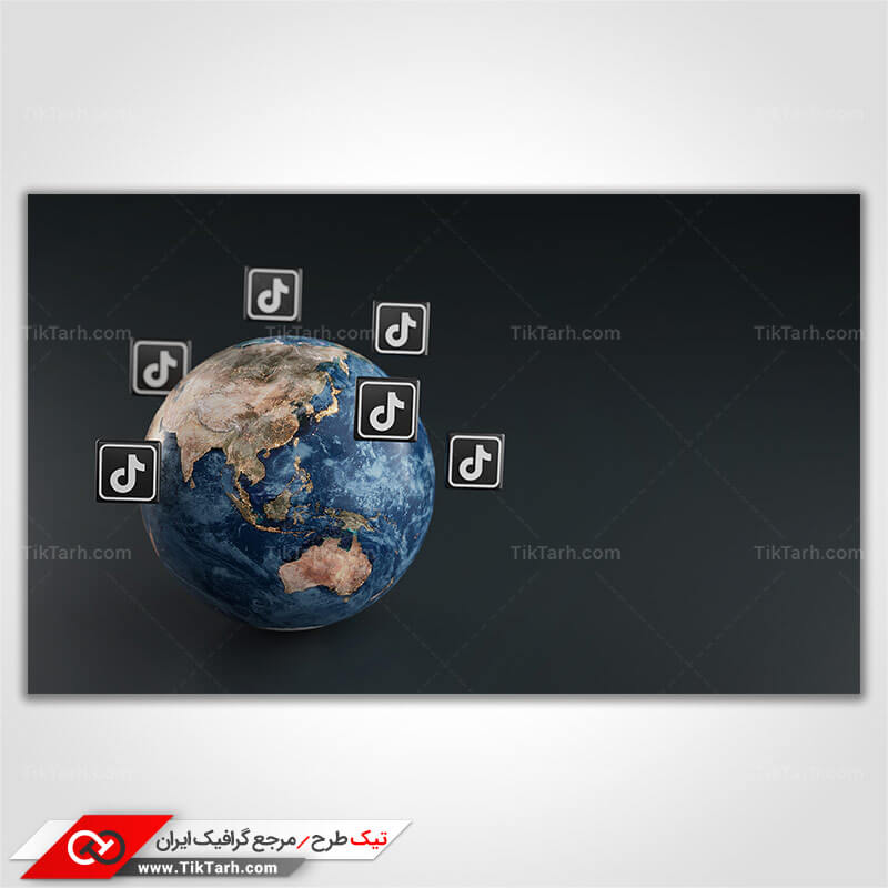 تصویر لارج فرمت آیکون های  تیک تاک