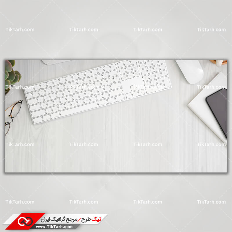 تصویر گرافیکی صفحه کلید و گوشی