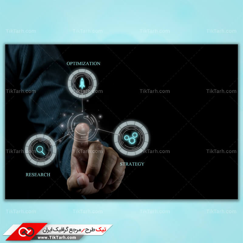 دانلود تصویر گرافیکی تکنولوژی و فضای مجازی