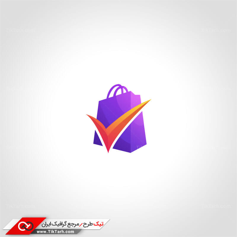 دانلود طرح لایه باز لوگو خرید اینترنتی