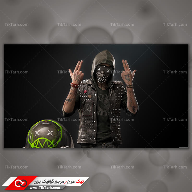 تصویر با کیفیت بازی watch dogs 2 wrench