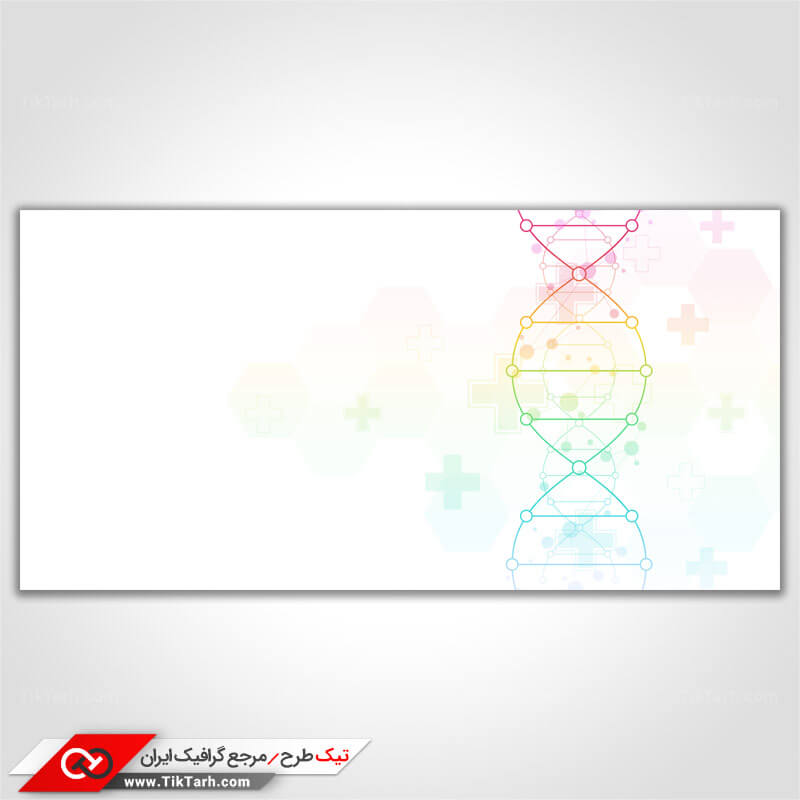 پس زمینه طراحی با طرح DNA