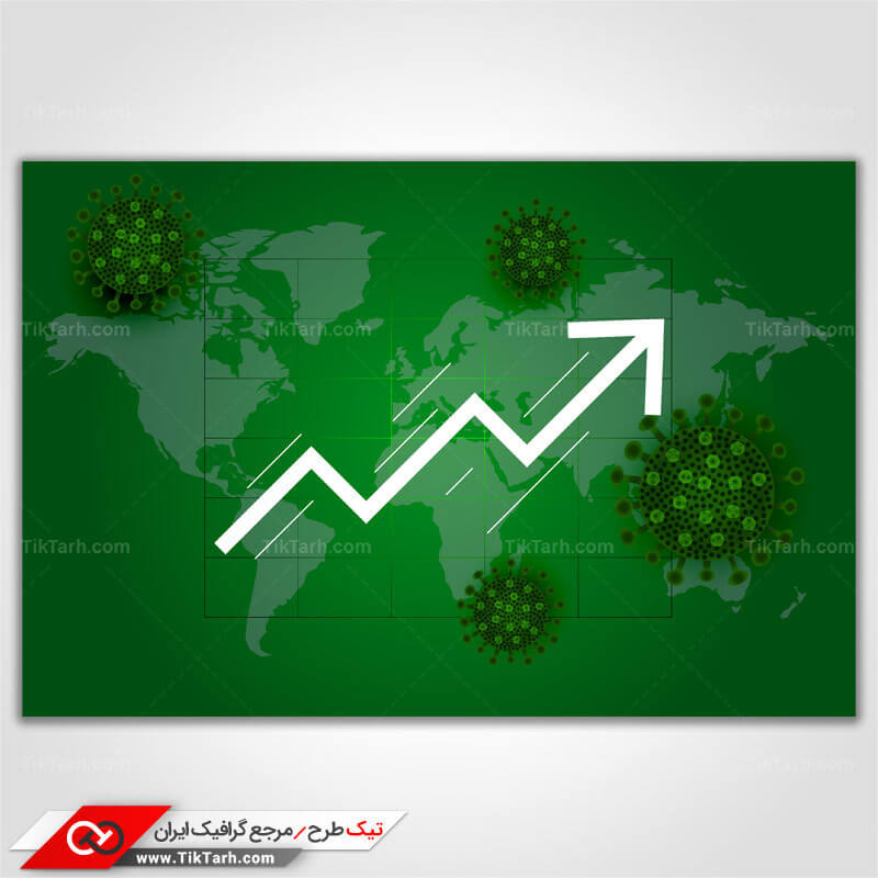 پس زمینه طراحی با طرح آمار کووید 19