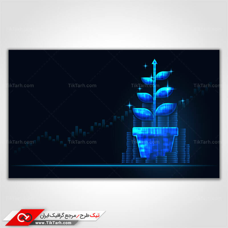 دانلود پس زمینه طراحی با طرح سرمایه گذاری