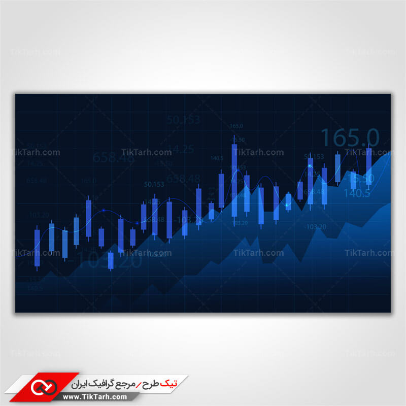 دانلود پس زمینه طراحی با طرح کندل و نمودار