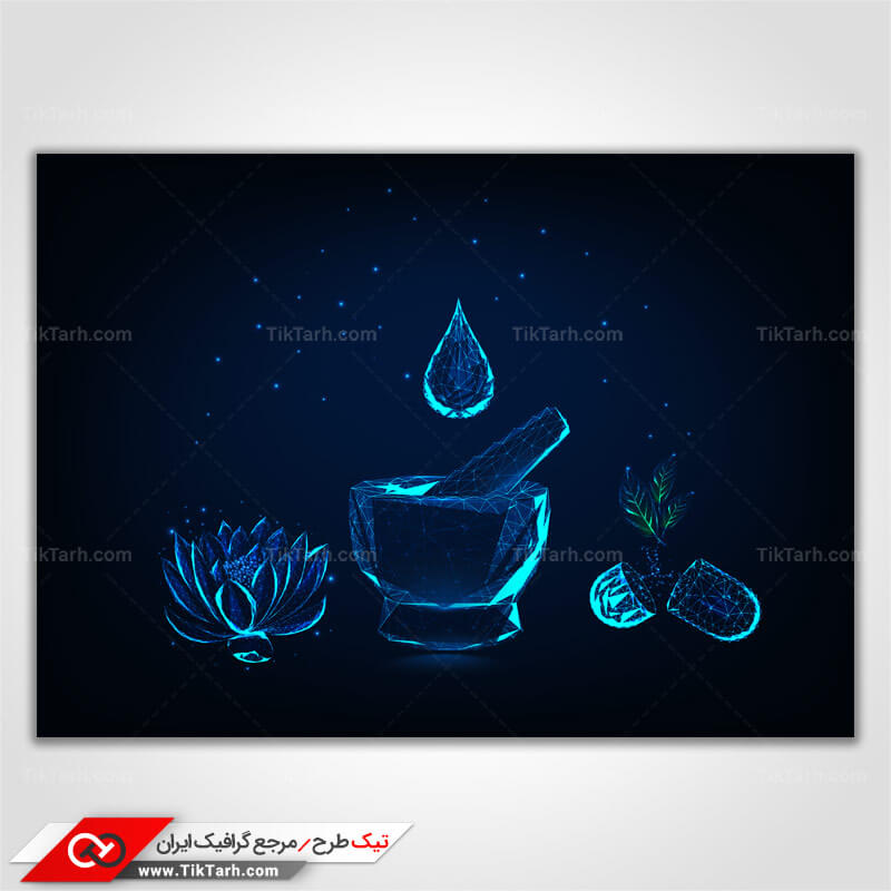 دانلود پس زمینه طراحی با طرح ساخت داروی گیاهی