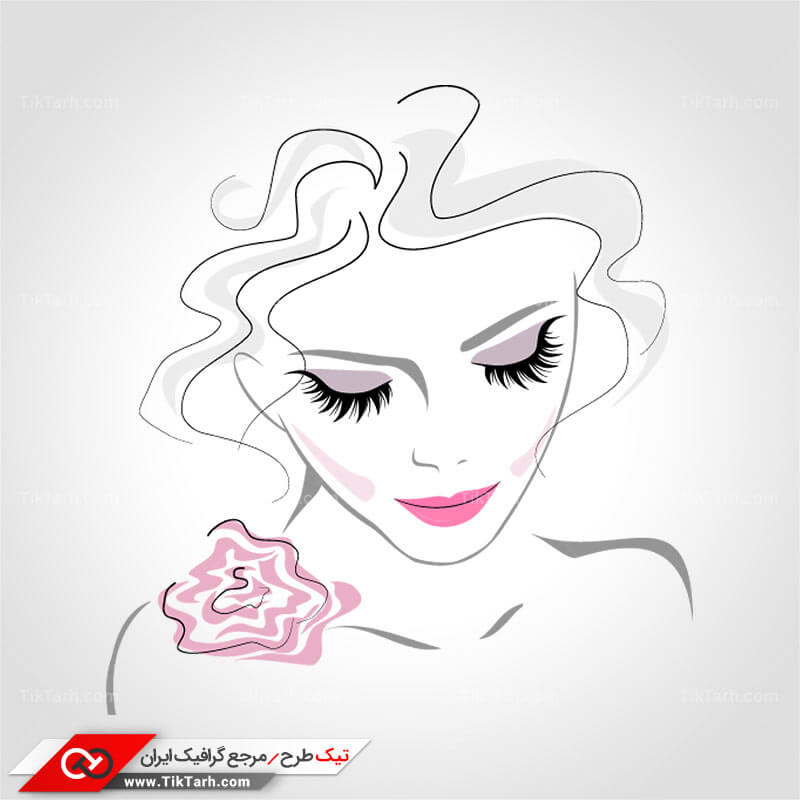 دانلود کلیپ آرت چهره دختر