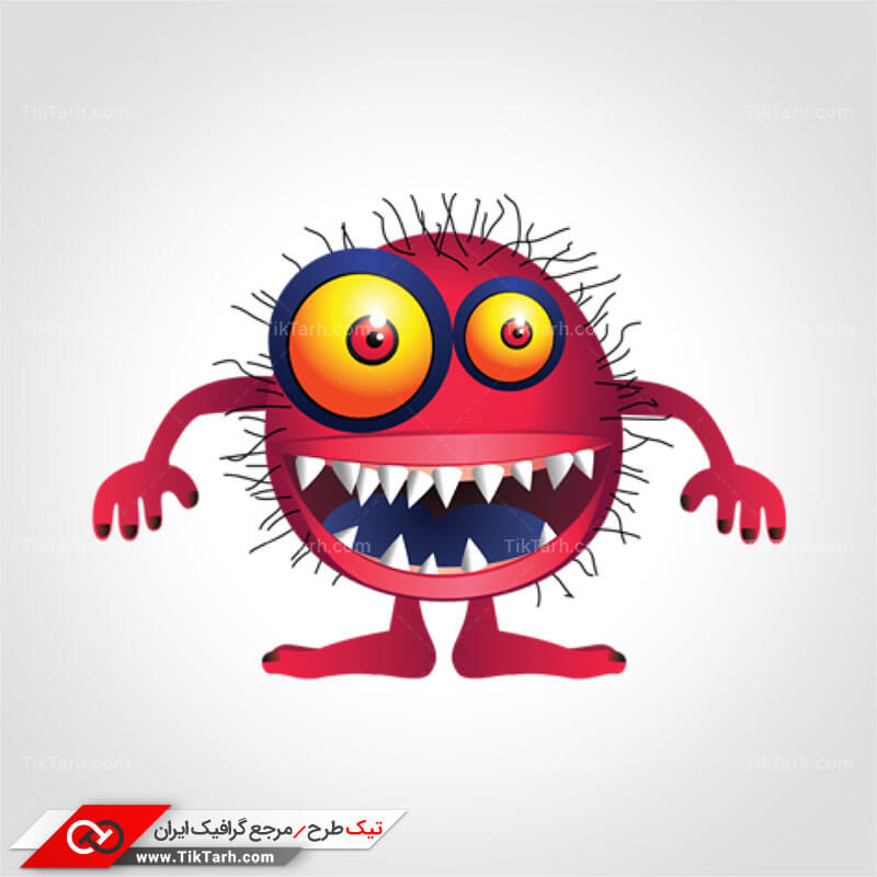 دانلود کلیپ آرت با طرح ویروس
