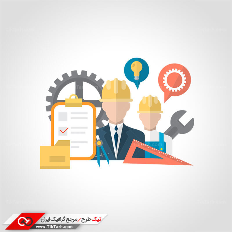 کلیپ آرت با طرح مهندسی