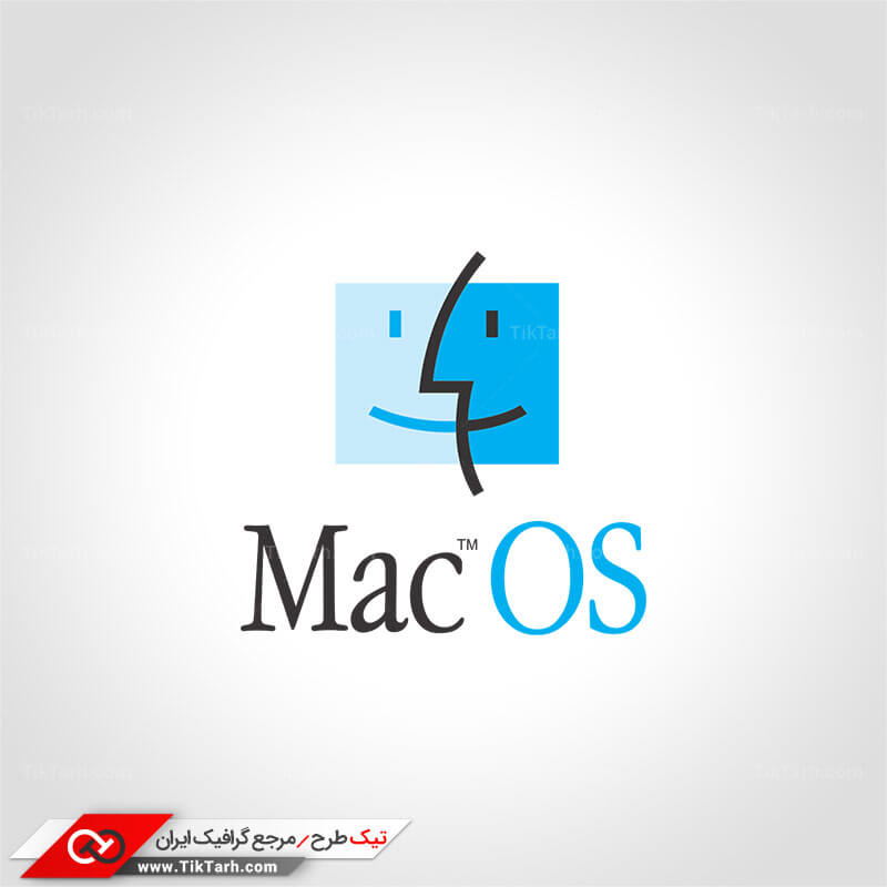 طرح لایه باز آیکون mac os