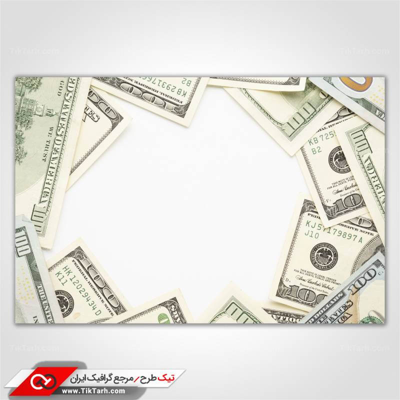 دانلود تصویر با کیفیت اسکناس های صد دلاری