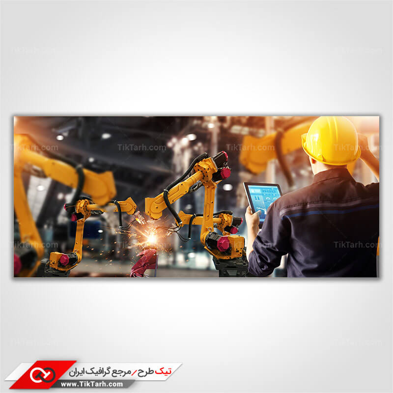 عکس با کیفیت ربات های صنعتی