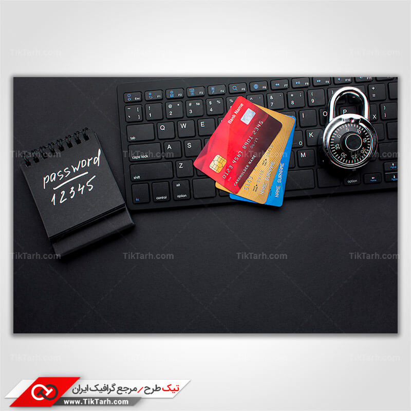 دانلود تصویر با کیفیت رمز دوم کارت بانکی