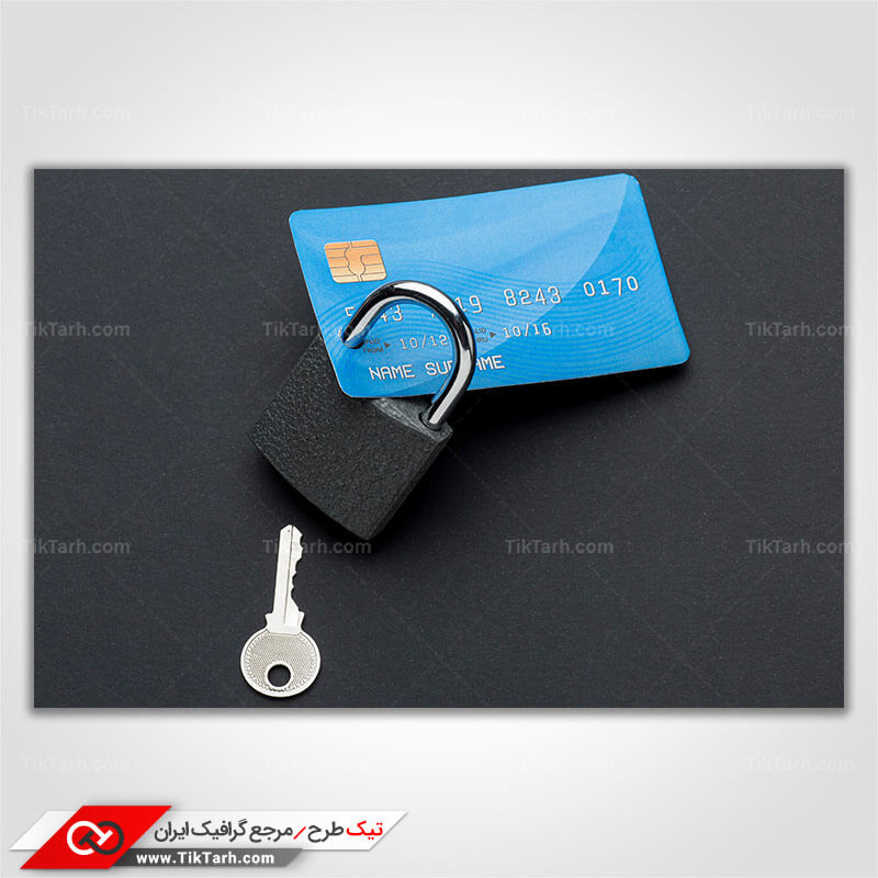 تصویر با کیفیت رمز کارت بانکی