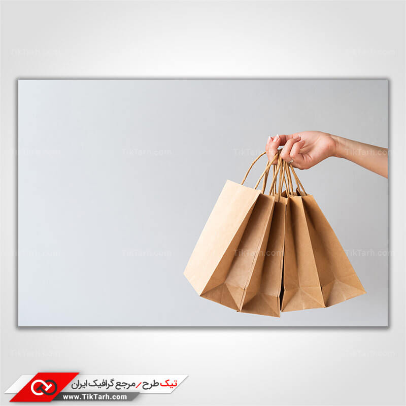 دانلود تصویر با کیفیت ساک دستی کاغذی
