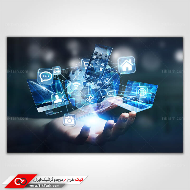 دانلود تصویر با کیفیت فضای مجازی