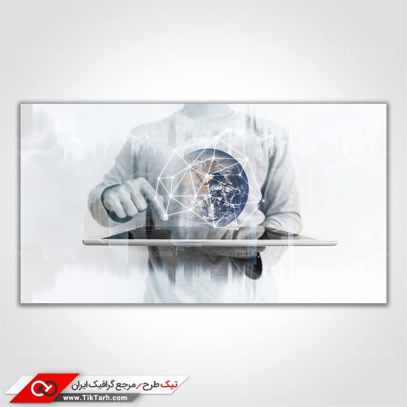 دانلود تصویر با کیفیت آی پد و فضای مجازی
