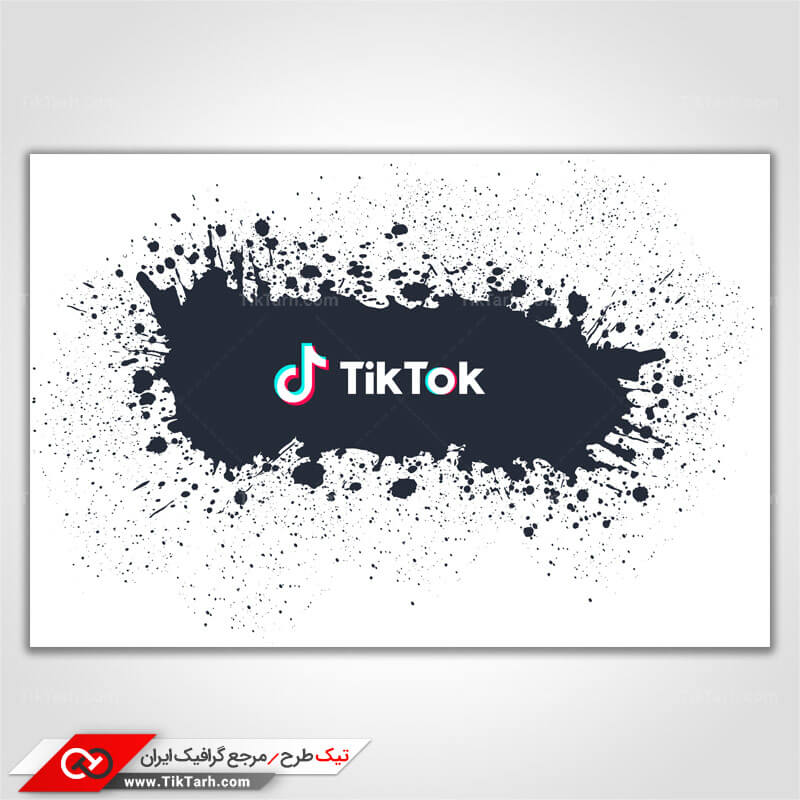 دانلود پس زمینه طراحی برنامه tik tok