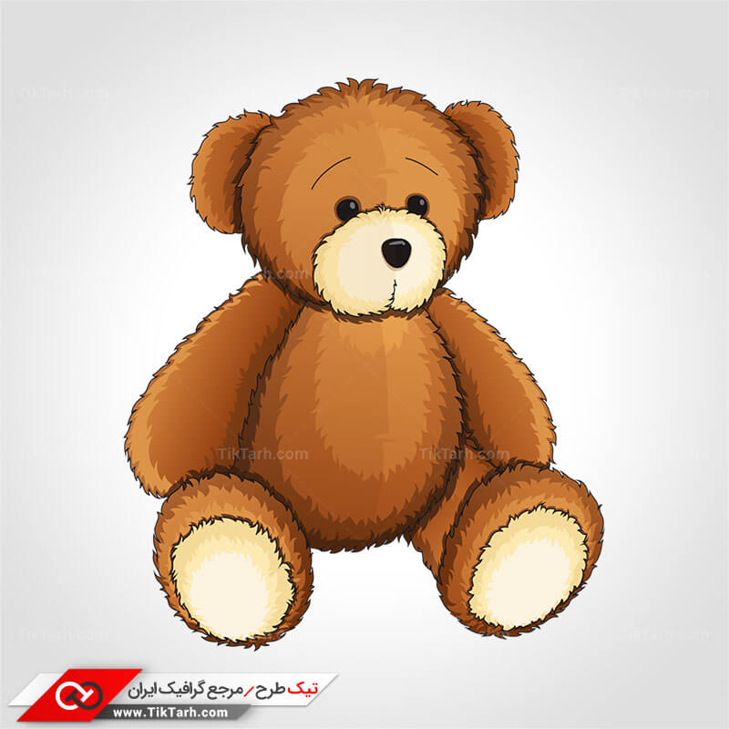 دانلود طرح کلیپ آرت عروسک خرس کارتونی