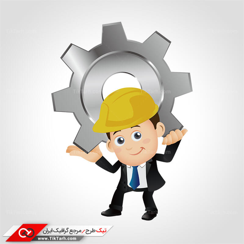 دانلود کلیپ آرت مهندس مکانیک