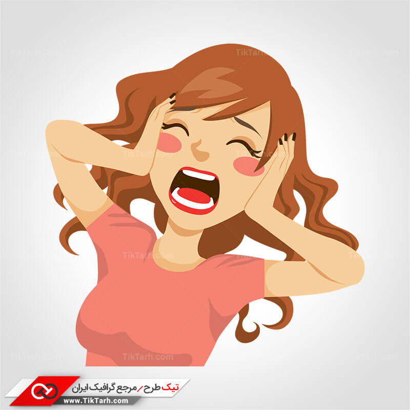 کلیپ آرت شنیدن خبر ناگوار