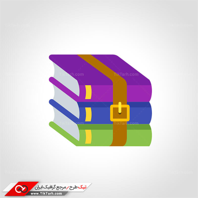 دانلود طرح لایه باز آیکون WinRAR