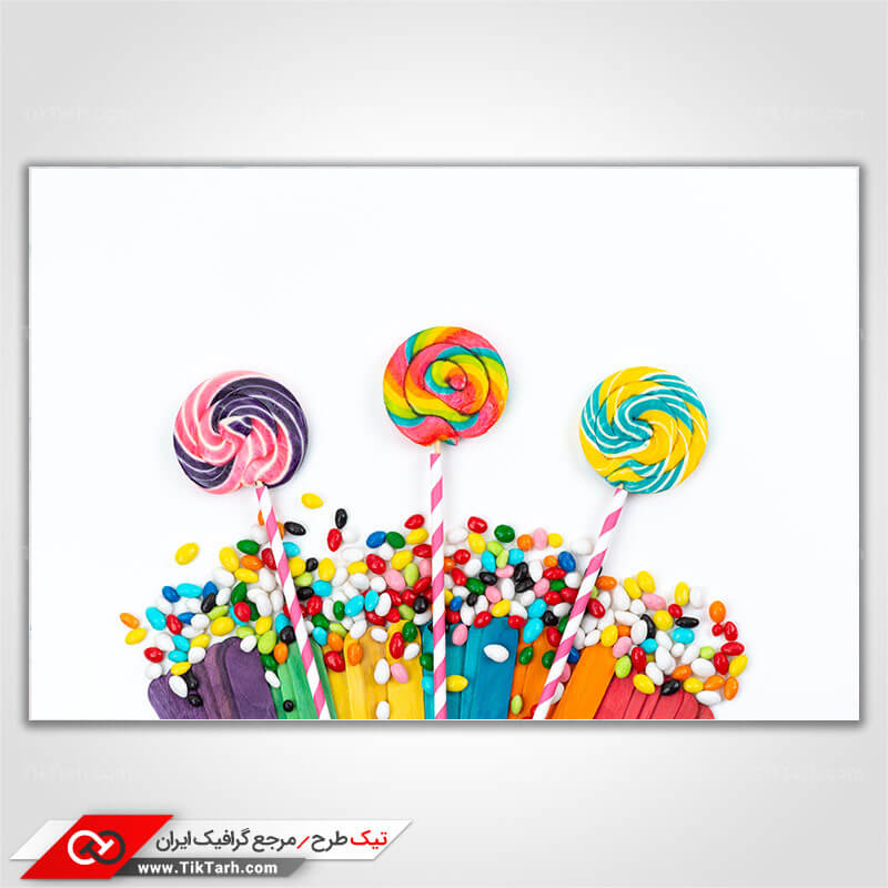 دانلود تصویر باکیفیت آبنبات چوبی