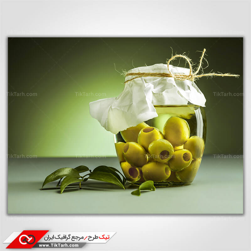 تصویر گرافیکی زیتون