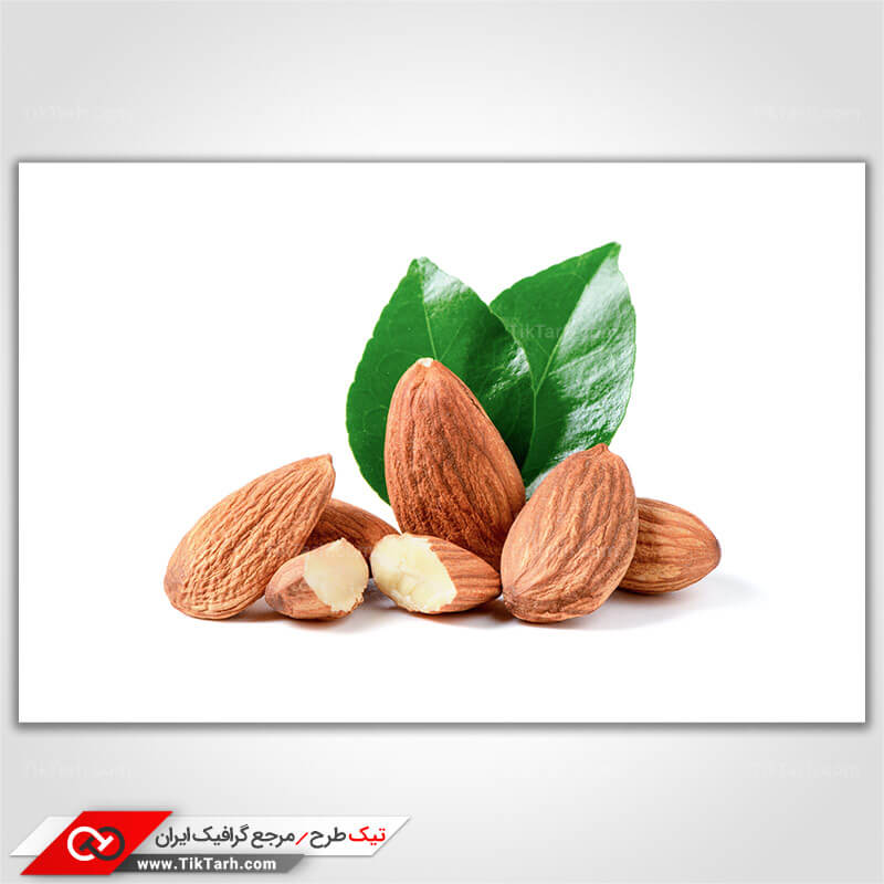 عکس باکیفیت مغز بادام