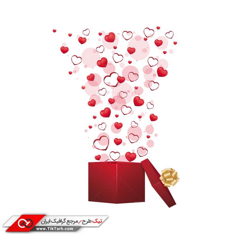 طرح گرافیکی کلیپ آرت جعبه کادو