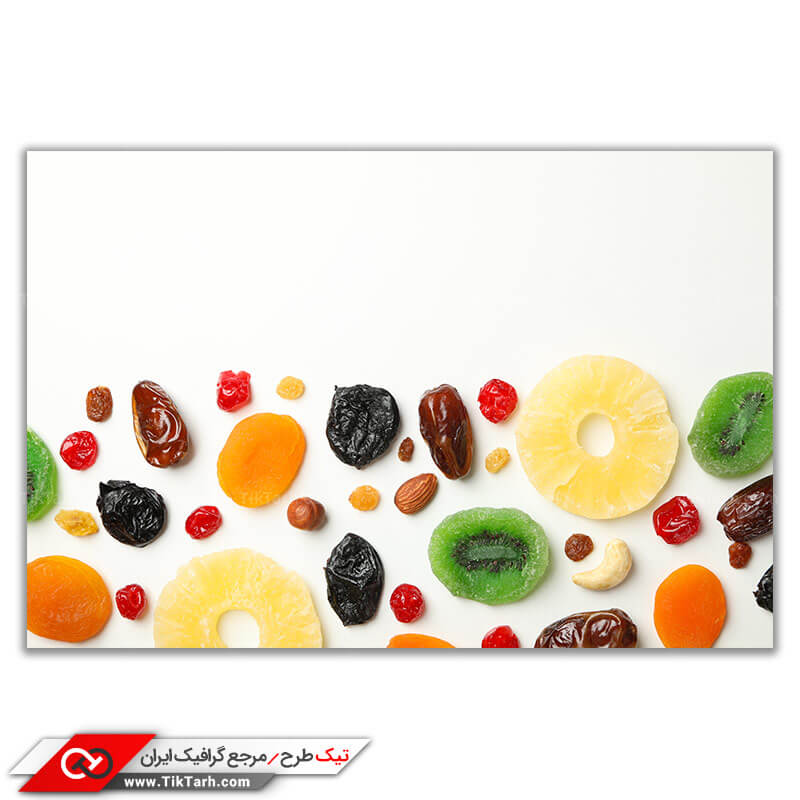 دانلود تصویر گرافیکی میوه و خشکبار