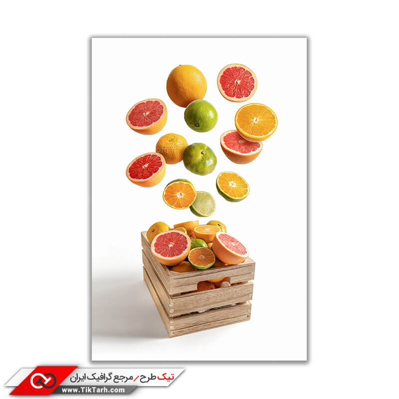 تصویر باکیفیت جعبه پرتقال