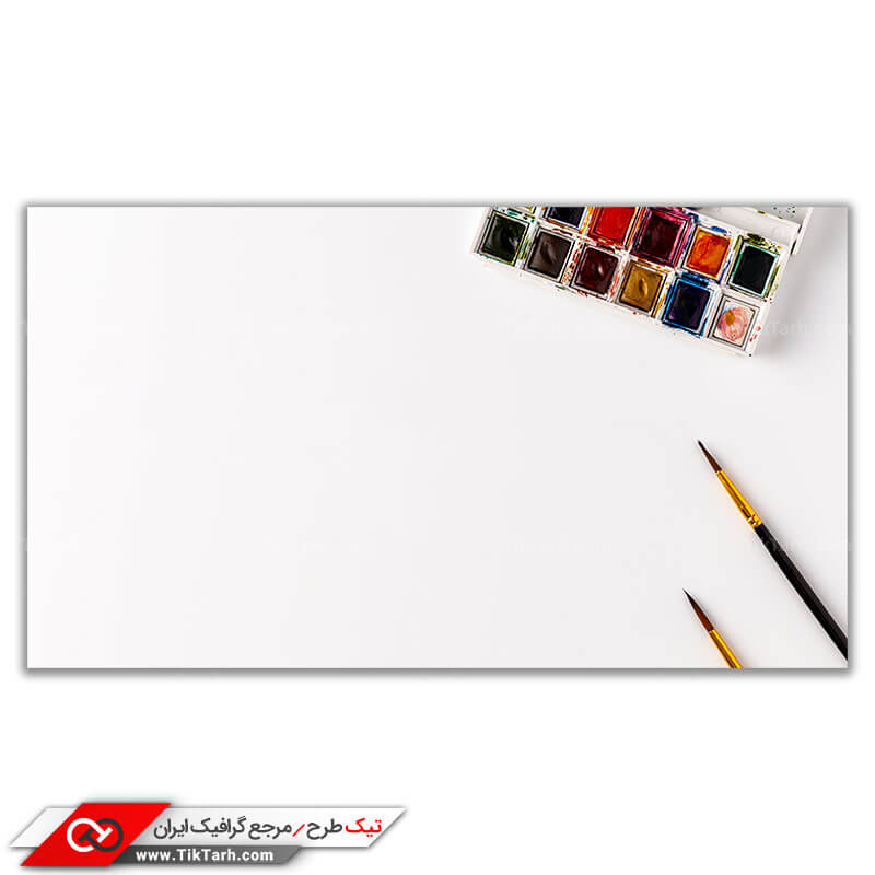 دانلود تصویر با کیفیت آبرنگ و قلم مو