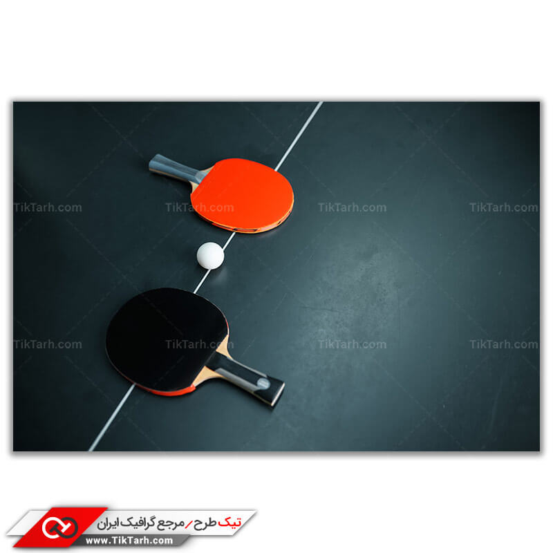 تصویر لارج فرمت میز پینگ پنگ