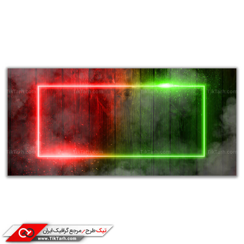 دانلود پس زمینه طراحی چوبی با تم سبز و قرمز
