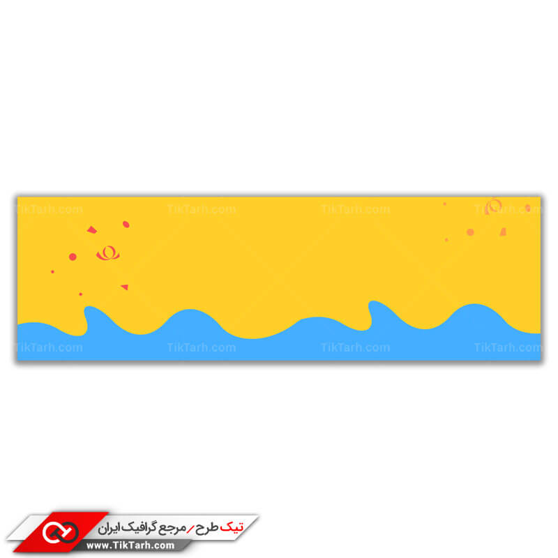 دانلود پس زمینه انتزاعی زرد و آبی