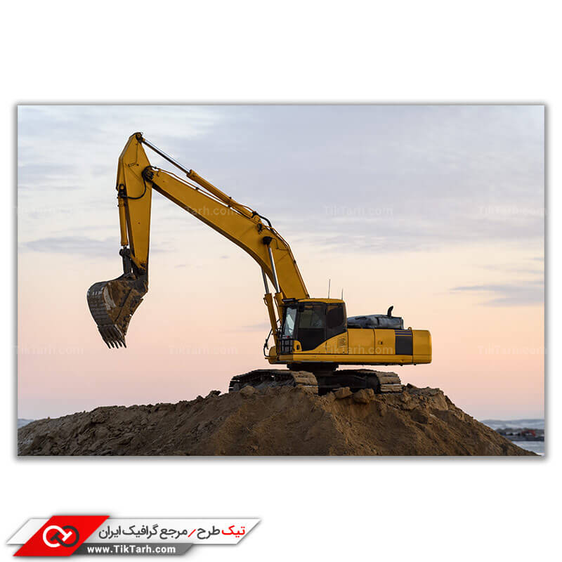 دانلود عکس گرافیکی بیل مکانیکی