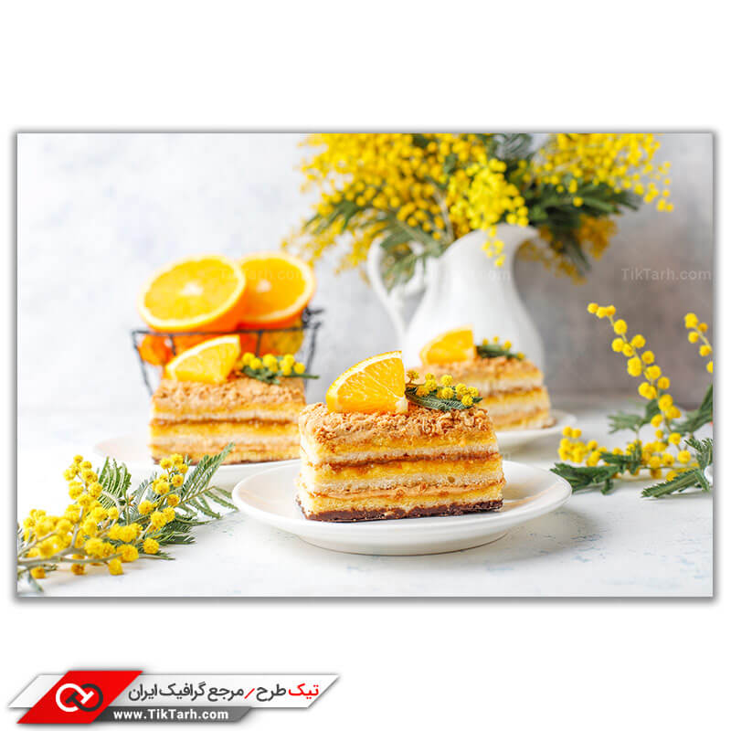 تصویر باکیفیت شیرینی ناپلئونی