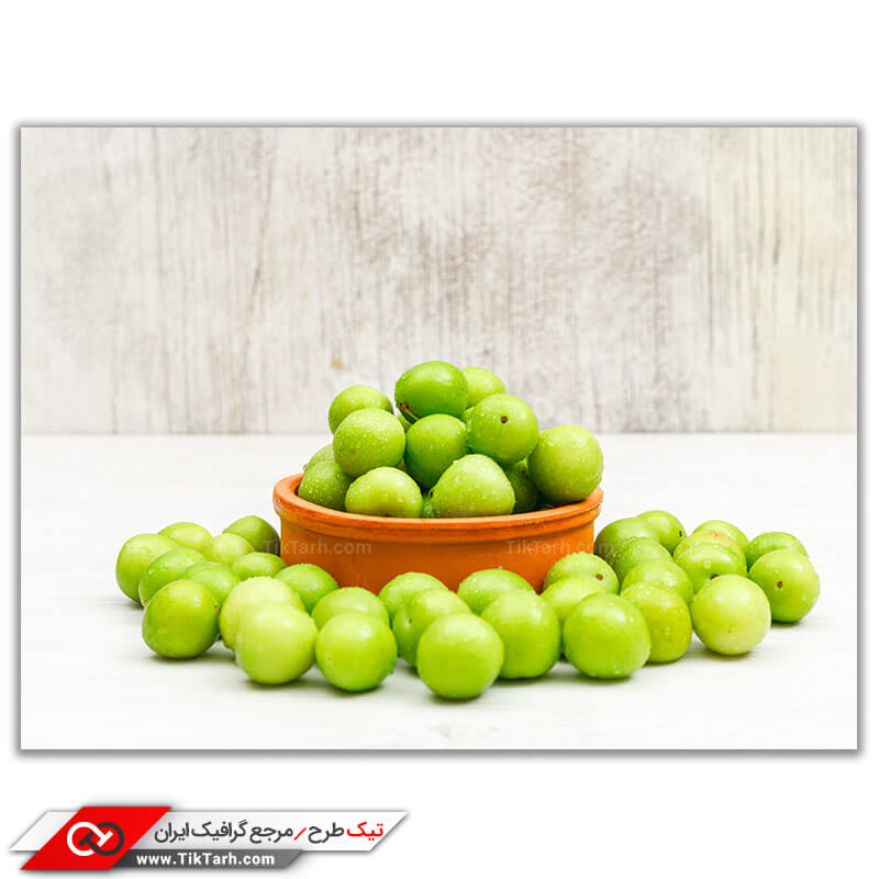 دانلود عکس باکیفیت از گوجه سبز